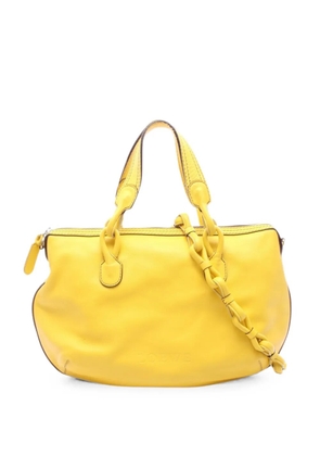 Loewe Pre-Owned 2010s Fiesta leather satchel bag - Yellow