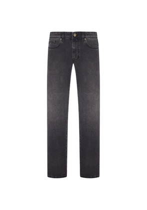 Incotex five-pocket straight-leg jeans - Grey