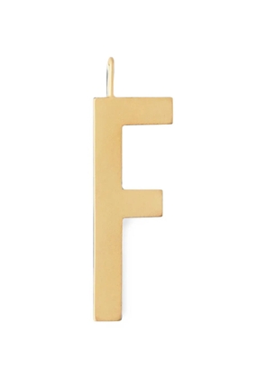 Design letters necklace piece - Gold