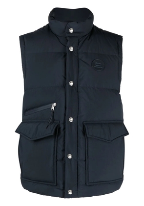 Woolrich high-neck padded gilet - Blue