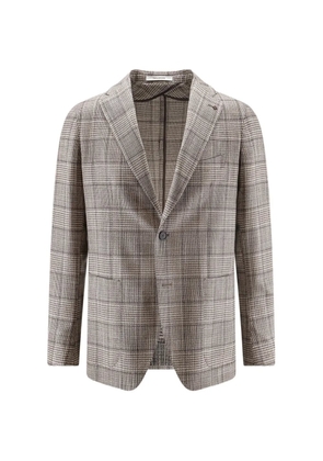 Tagliatore Prince of Wales check blazer - Brown