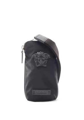 Versace Pre-Owned 2010s mini Medusa plaque shoulder bag - Black