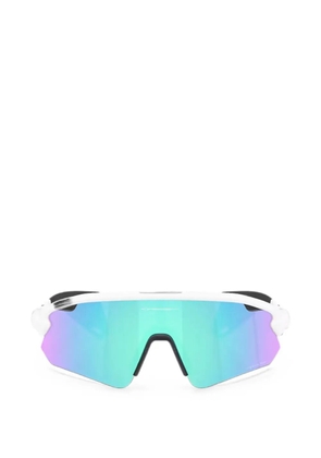 Oakley Stunt Devil geometric-frame sunglasses - White