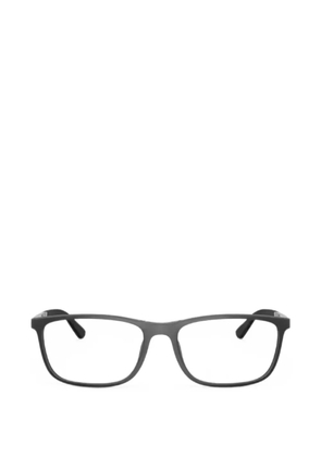 Emporio Armani rectangle-frame glasses - Black
