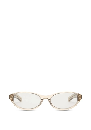 FLATLIST Olympia oval-frame sunglasses - Grey