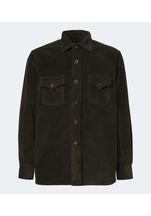 Rubinacci Cotton corduroy overshirt