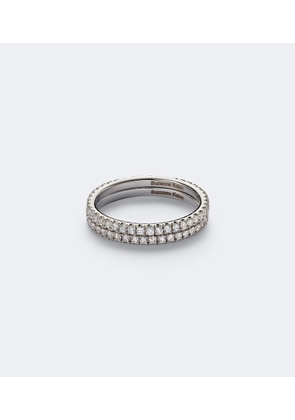 Suzanne Kalan Midi 18kt white gold tech ring jackets with diamonds