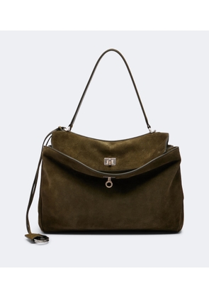 Balenciaga Rodeo Medium suede shoulder bag