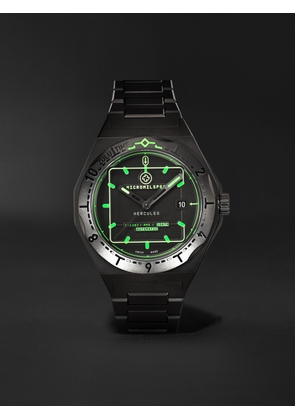 MICROMILSPEC - Hercules Automatic 42mm Stainless Steel Watch, Ref. No. MIC_595 - Men - Black