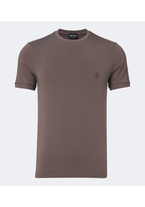 Giorgio Armani Logo jersey T-shirt