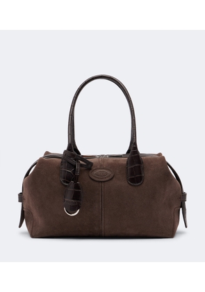 Tod's Bauletto Small suede tote bag