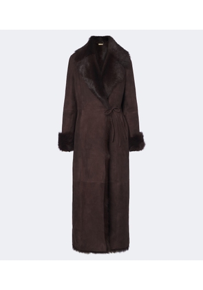 Nour Hammour Joni shearling jacket