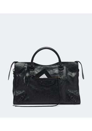 Balenciaga Le City Medium leather top-handle bag