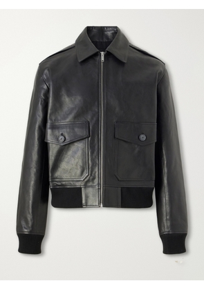 A.P.C. - Gael Leather Jacket - Men - Black - XS
