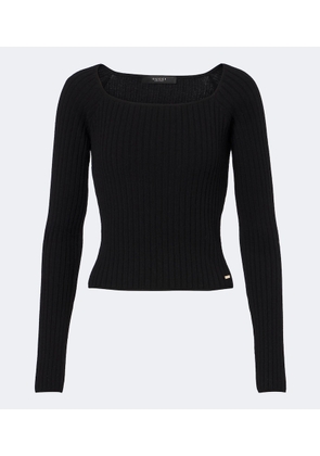 Gucci Ribbed-knit wool and cashmere sweater