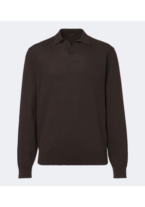 Rubinacci Cotton polo sweater