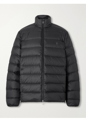 Polo Ralph Lauren - Logo-Embroidered Quilted Shell Jacket - Men - Black - S