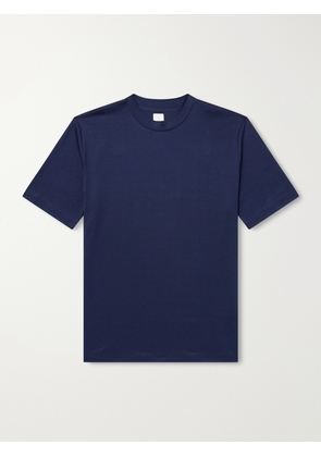 Eleventy - Cotton-Jersey T-Shirt - Men - Blue - S
