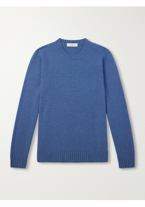 PIACENZA 1733 - Virgin Wool Sweater - Men - Blue - IT 48