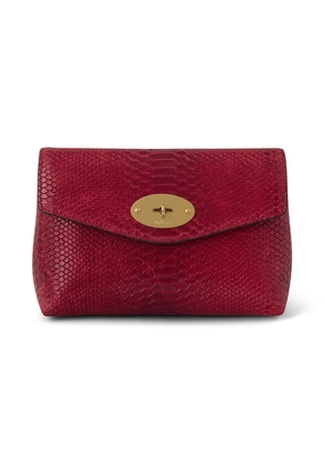 Mulberry Women's Darley Cosmetic Pouch Apple Red
