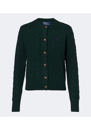 Polo Ralph Lauren Cable-knit wool and cashmere cardigan