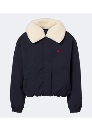Polo Ralph Lauren Teddy-trimmed technical down jacket
