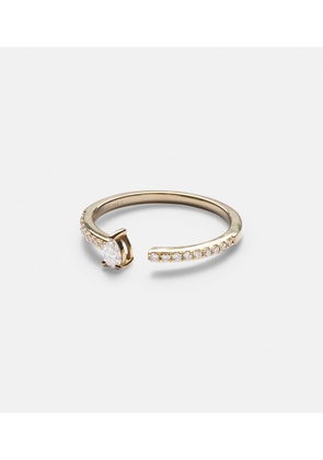Persee Hera 18kt gold ring with diamonds
