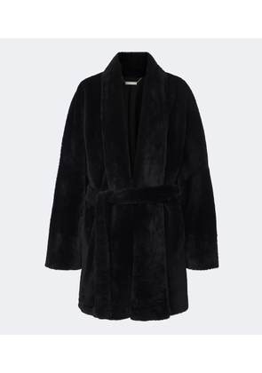 Nour Hammour Raquel shearling coat