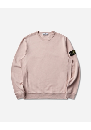 Men s Organic Cotton Fleece Crewneck Sweatshirt Antique Rose