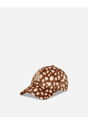 LA Dodgers Animal Print 9TWENTY Adjustable Cap Dark Beige