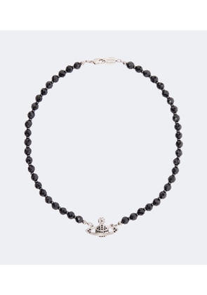 Vivienne Westwood Messaline embellished choker