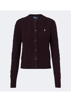 Polo Ralph Lauren Cable-knit wool and cashmere cardigan
