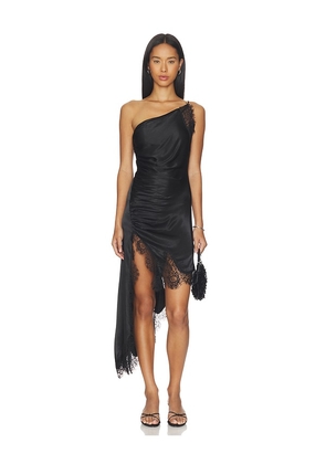 Bardot Rayner One Shoulder Dress in Black. Size 10. Also in 12, 2, 4, 6, 8.
