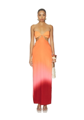 Baobab Riri Maxi Dress in Multi. Size L. Also in S, XS, M, XL.
