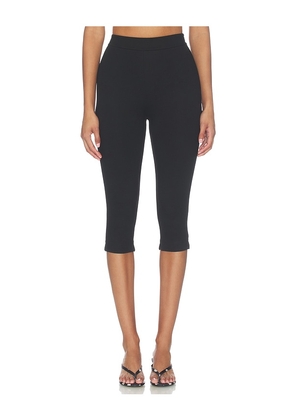 ALIGNE Savannah Pedal Pusher Trousers in Black. Size 0. Also in 2, 4, 6, 8, 10.