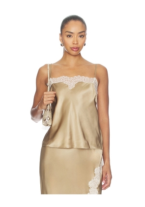 CAMI NYC Oneill Camisole in Tan. Size L. Also in XXS, XS, S, M.