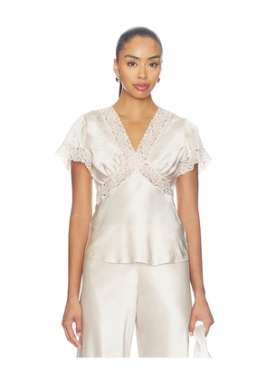 CAMI NYC Romola Top in Neutral. Size 0. Also in 00, 2, 4, 6, 8, 10.