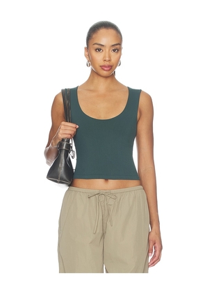Free People Clean Lines Muscle Cami in Green. Size M/L. Also in XS/S.