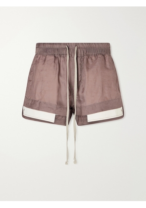 Rick Owens - Tower Fog Shell Shorts - Purple - IT38,IT40,IT42,IT44,IT46,IT48