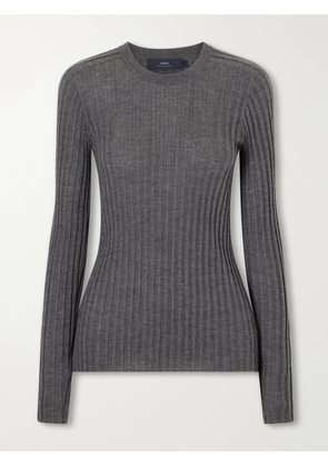 Arch4 - Ribbed Cashmere Sweater - Gray - x small,small,medium,large