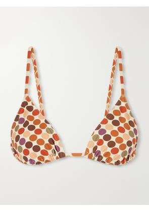 Eres - Lou Lou Polka Dot Print Bikini Top - Neutrals - FR 38,FR 40,FR 42,FR 44