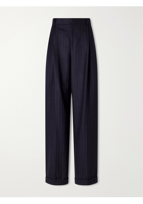 Polo Ralph Lauren - Pinstriped Fresco-wool Straight-leg Pants - Blue - US00,US0,US2,US4,US6,US8,US10,US12,US14