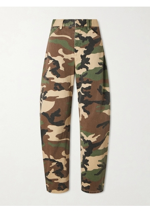 Nili Lotan - Tribeca Cotton Straight-leg Pants - Green - US00,US0,US2,US4,US6,US8,US10,US12