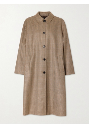 Nili Lotan - Adrien Wool Long Coat - Brown - x small,small,medium,large,x large