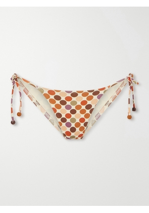Eres - Lou Lou Polka-dot Print Bikini Briefs - Neutrals - FR 36,FR 38,FR 40,FR 42,FR 44