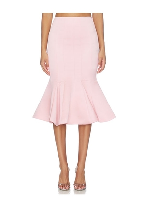 Prabal Gurung Seamed Trumpet Skirt in Pink. Size 0. Also in 2, 4, 6, 8.