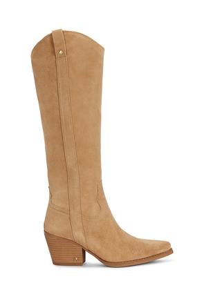 Sam Edelman Wyatt Wide Calf Boot in Tan. Size 10. Also in 6, 6.5, 7, 7.5, 8, 8.5, 9, 9.5.