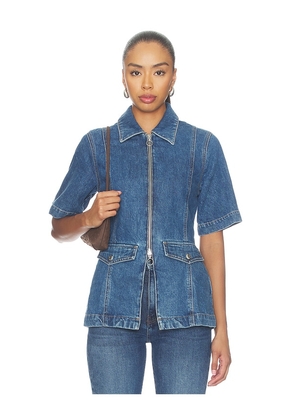 Veronica Beard Sully Jacket in Blue. Size L. Also in XS, S, M.