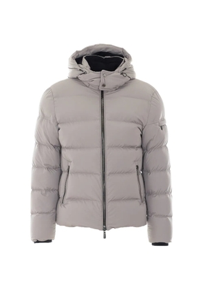Moorer Brett hooded jacket - Grey