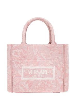Versace extra small Barocco Athena tote bag - Pink
